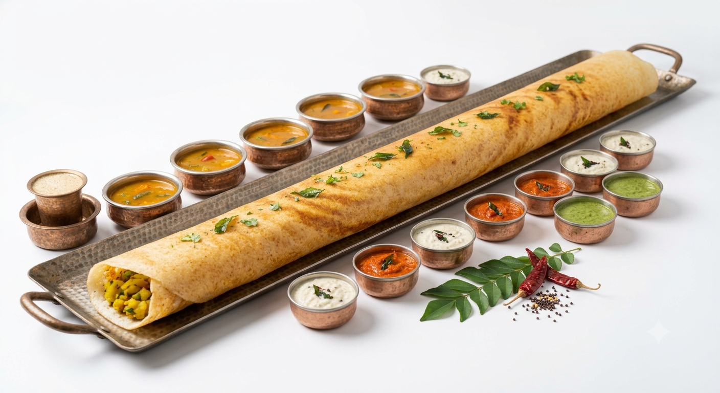 4 Feet South Indian Dosa
